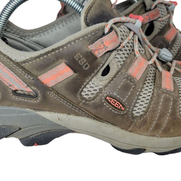 KEEN Utility Shoes Women's 9.5 Atlanta Cool Low Height Soft Toe ESD Work Hiking - Picture 7 of 10